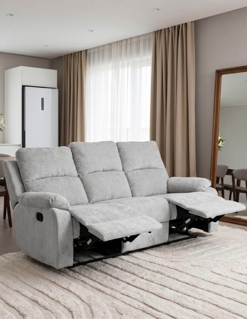 Reclinable Easy Living de poliéster