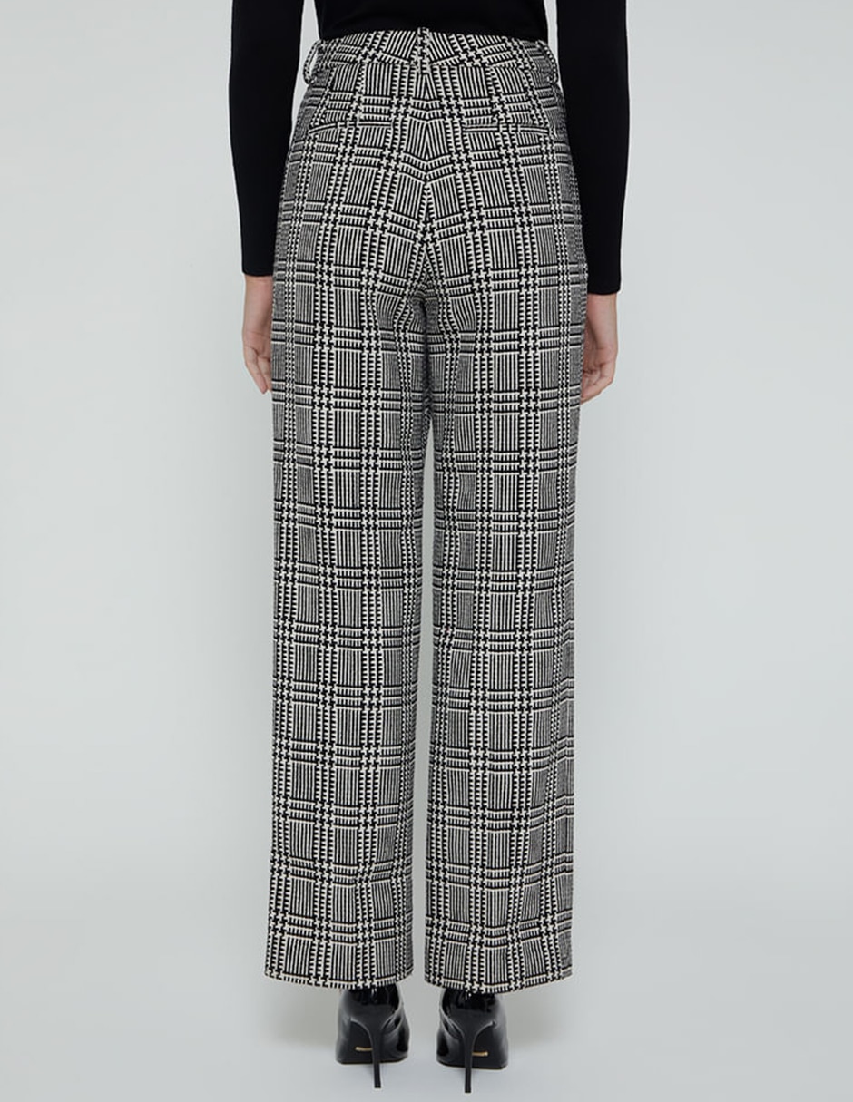 Pantalón regular studio f recto para mujer