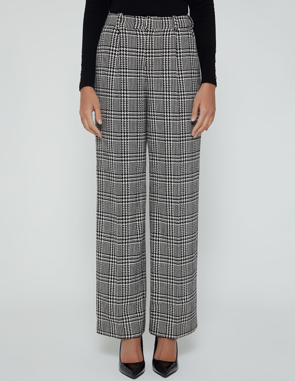 Pantalón regular studio f recto para mujer
