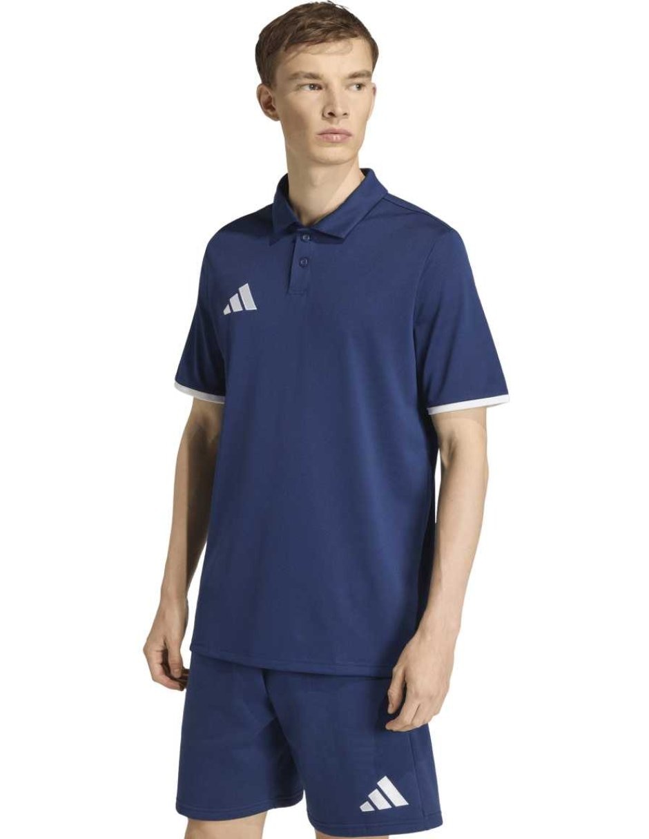 Playera tipo polo fútbol Adidas para hombre