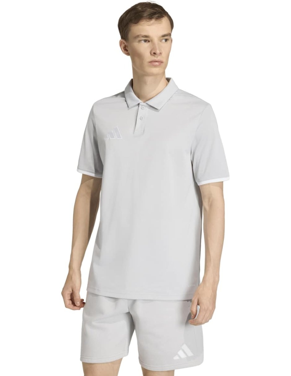 Playera tipo polo fútbol Adidas para hombre