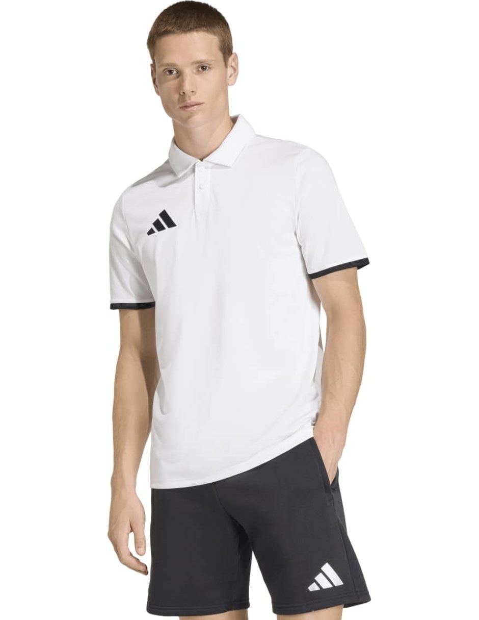 Playera tipo polo fútbol Adidas para hombre