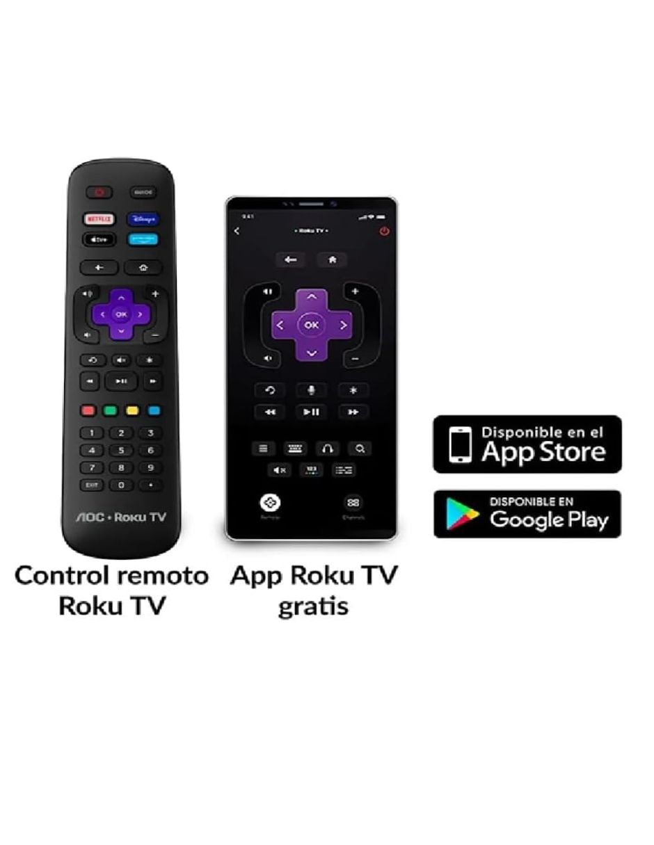 Pantalla smart tv q-touch led de 4k/uhd 58u7045/85a con roku tv con
