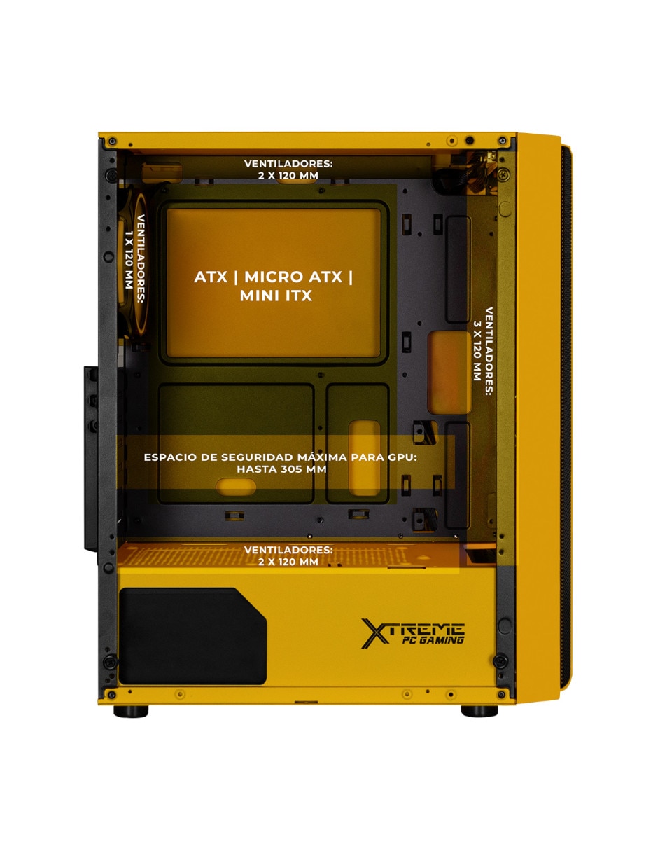 Gabinete xtreme pc gaming mortal kombat edition