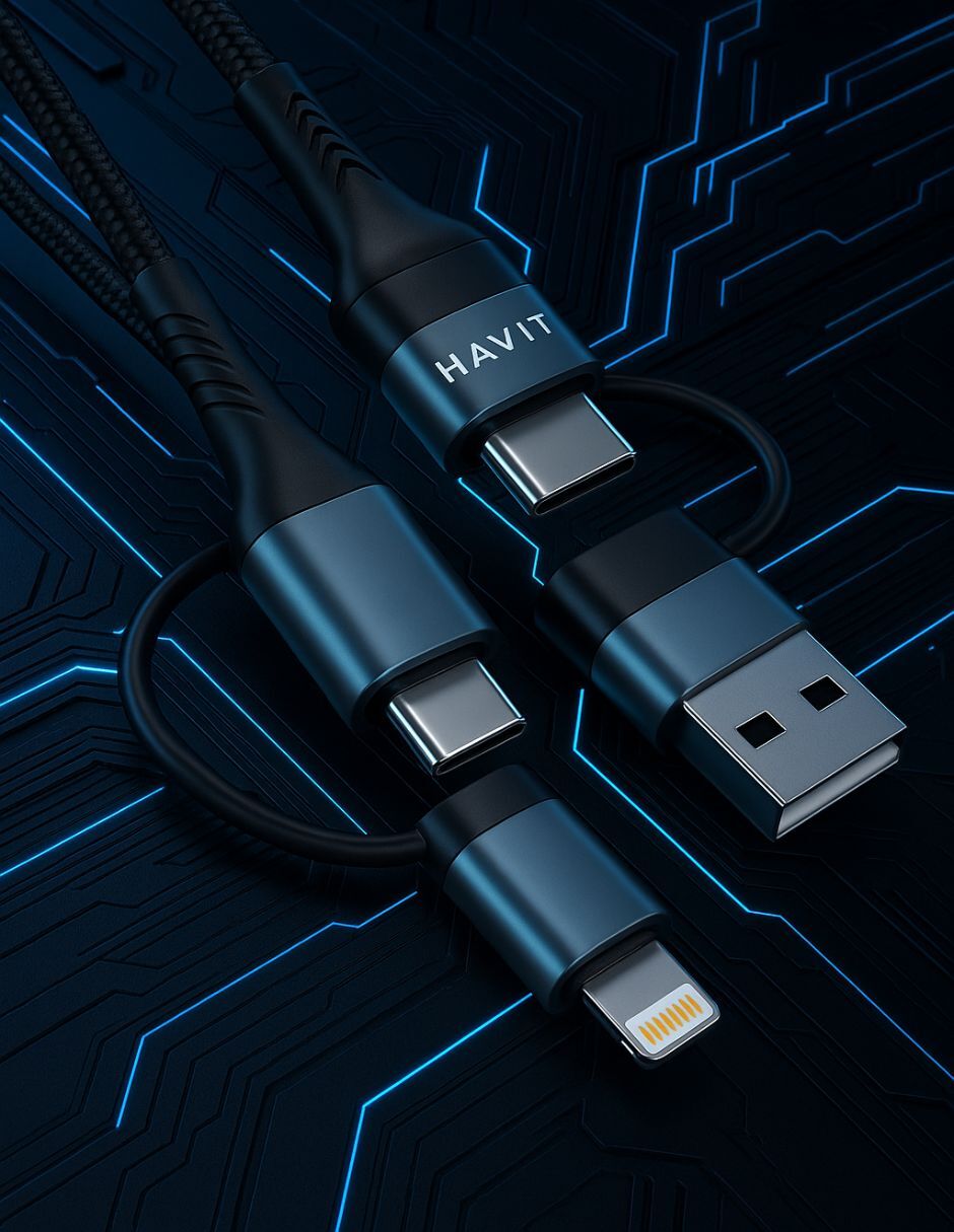 Cable Usb A Havit a tipo Usb C de 1 m