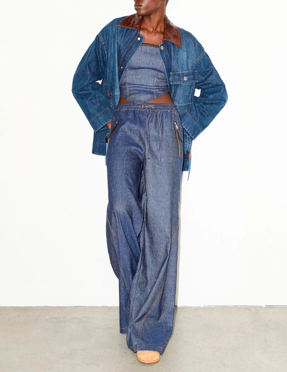 Pantalón max&co wide leg para mujer Pantalón max&co wide leg para mujer