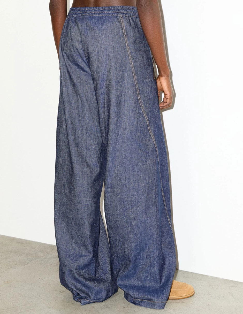 Pantalón max&co wide leg para mujer 3