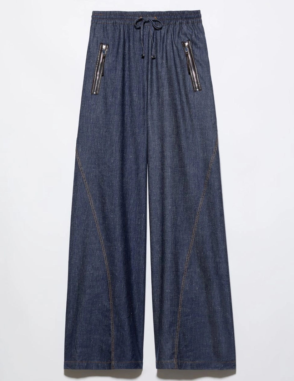 Pantalón max&co wide leg para mujer 5
