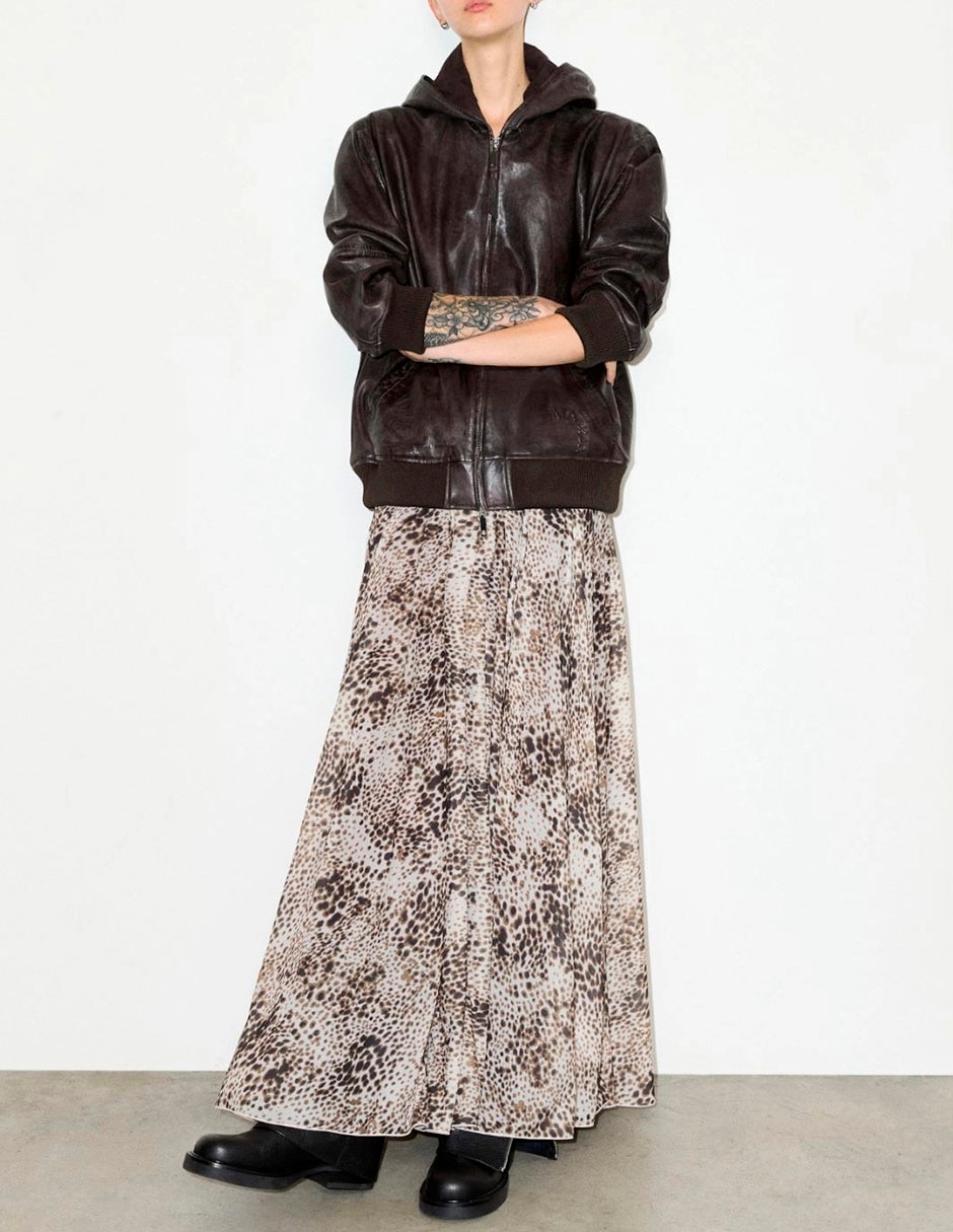 Falda maxi Max&Co a la cintura