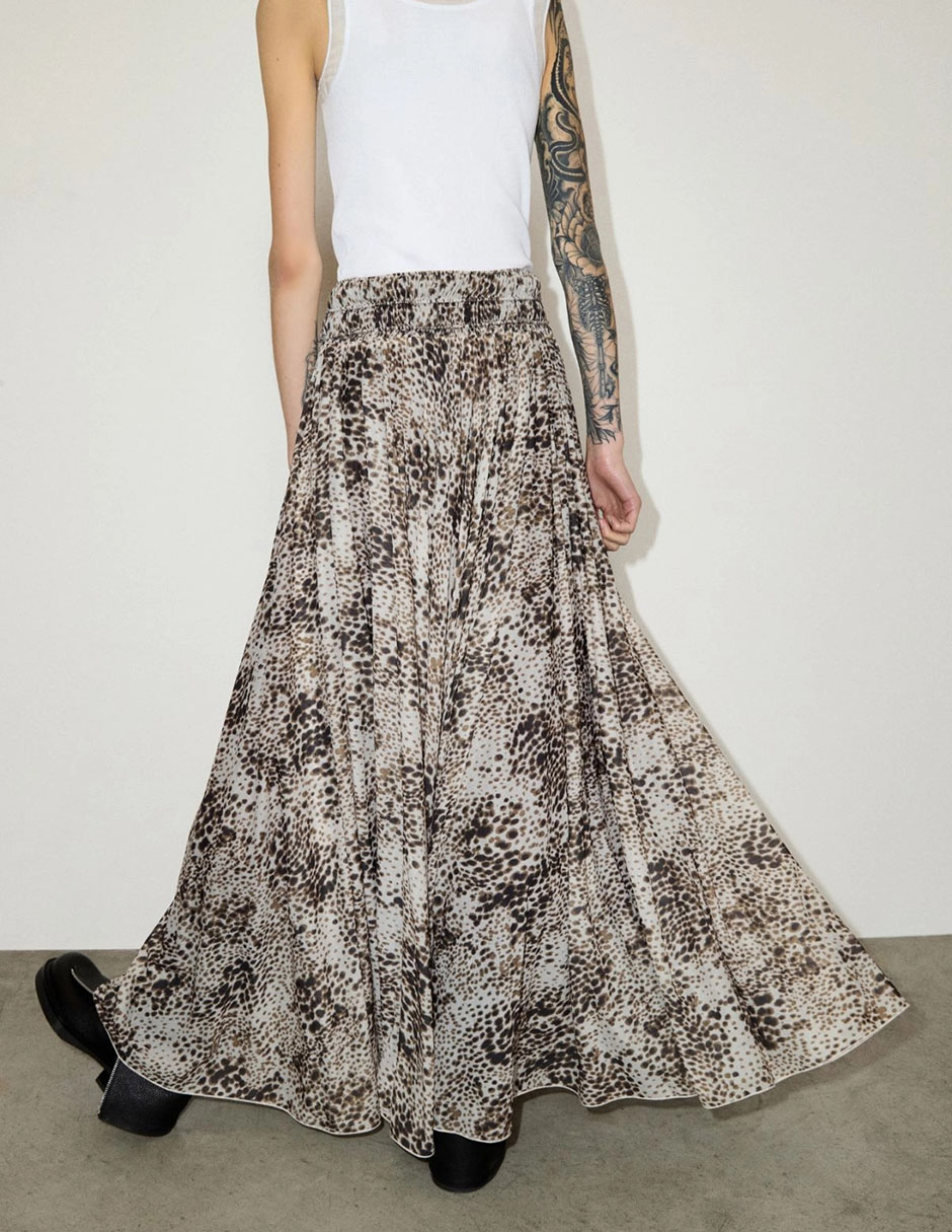 Falda maxi Max&Co a la cintura 2