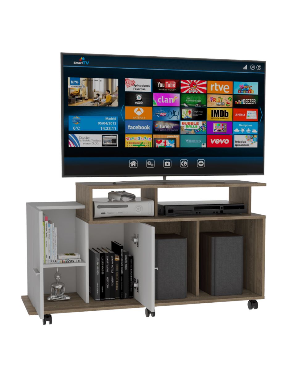 Mueble de tv armable mueble tv excelsior de melamina