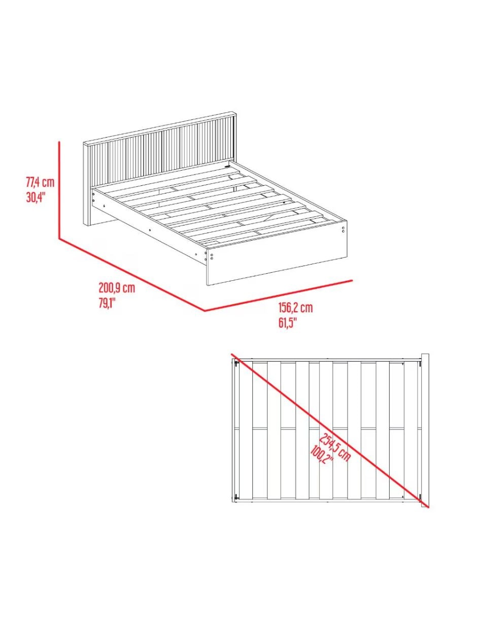 Base para camabase de cama excelsior de aglomerado