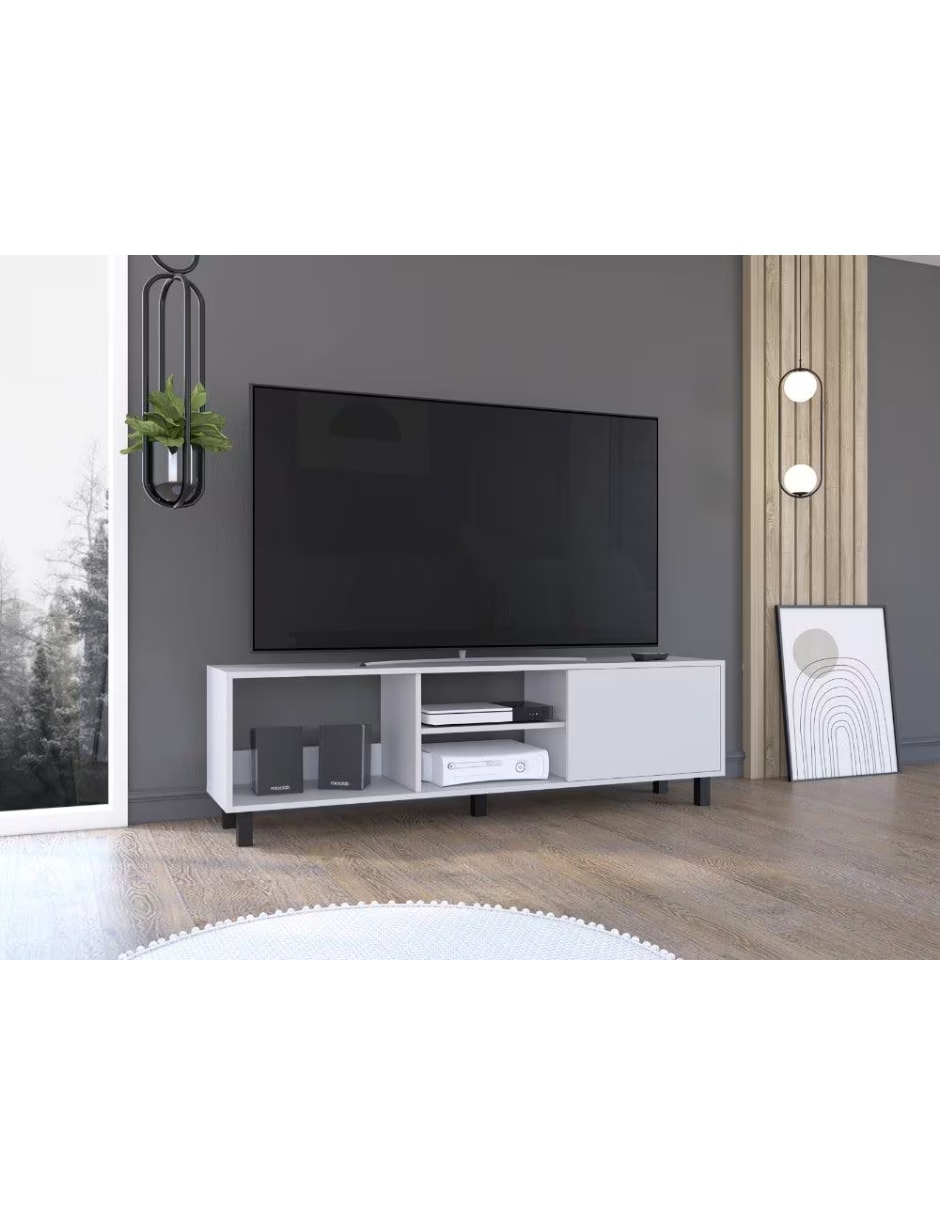 Mesa para TV armable de madera