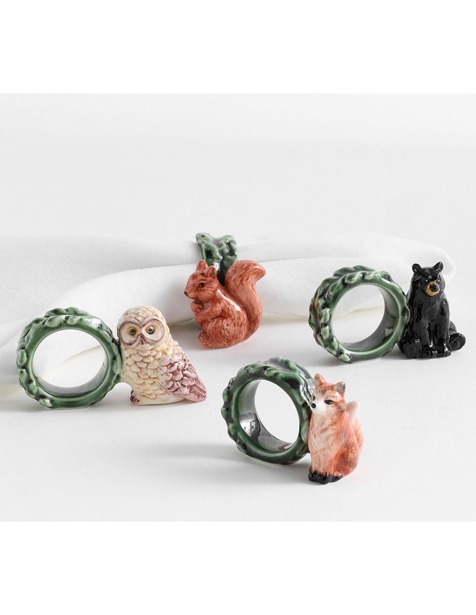 Set aro para servilletas fantastical forest