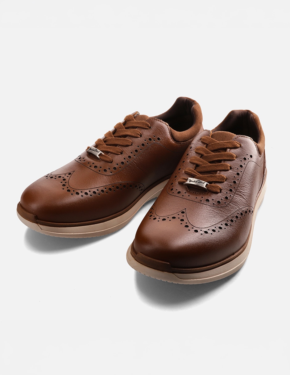 Tenis de piel Michel Domit para hombre