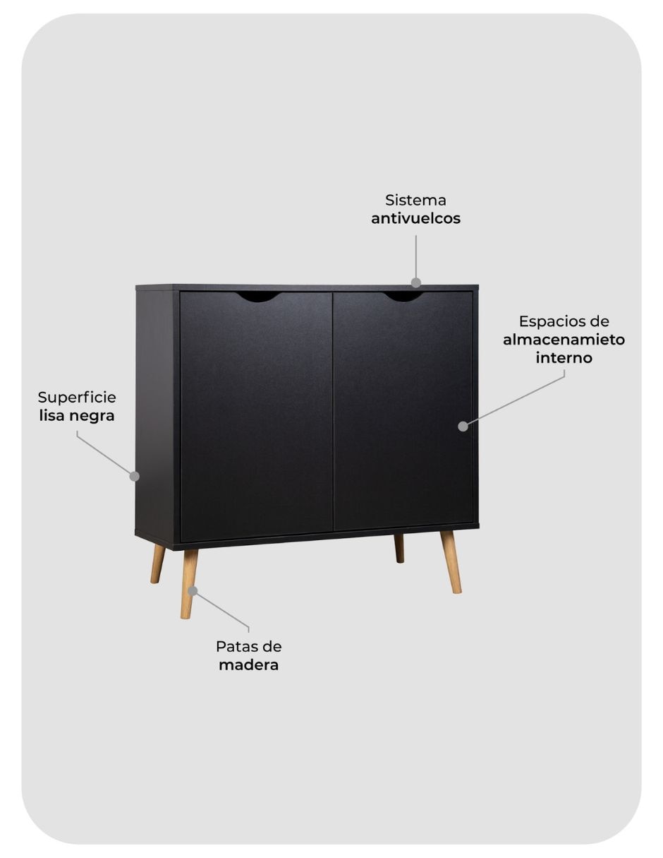Credenza armable Línea Nórdica Relan de MDF