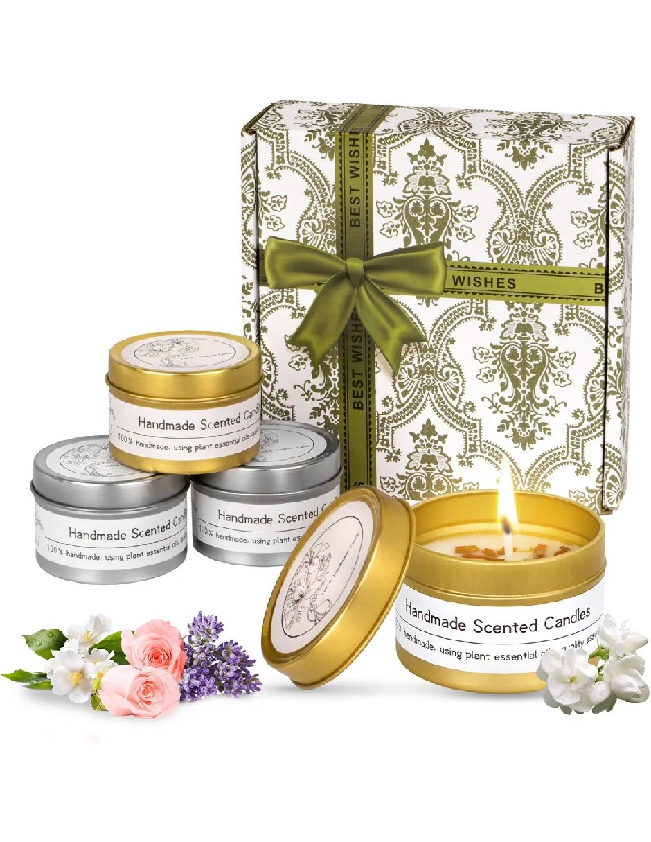 Set vela aromáticas 4 piezas 4