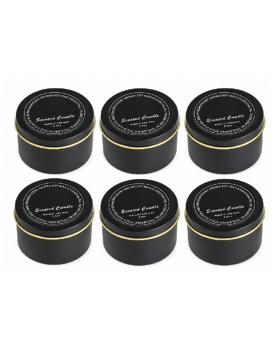 Set vela aromáticas 6 piezas 1