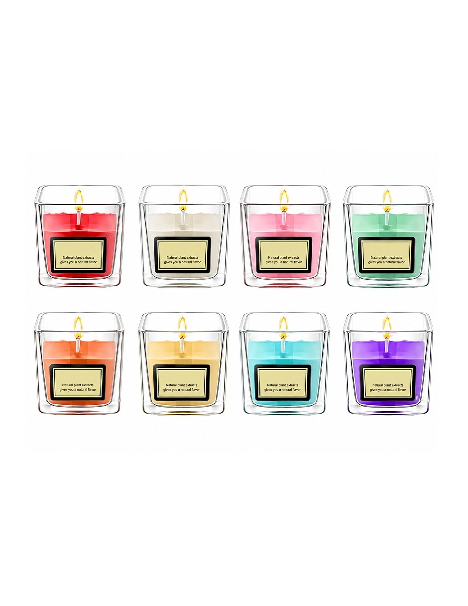Set vela aromáticas 6 piezas 1