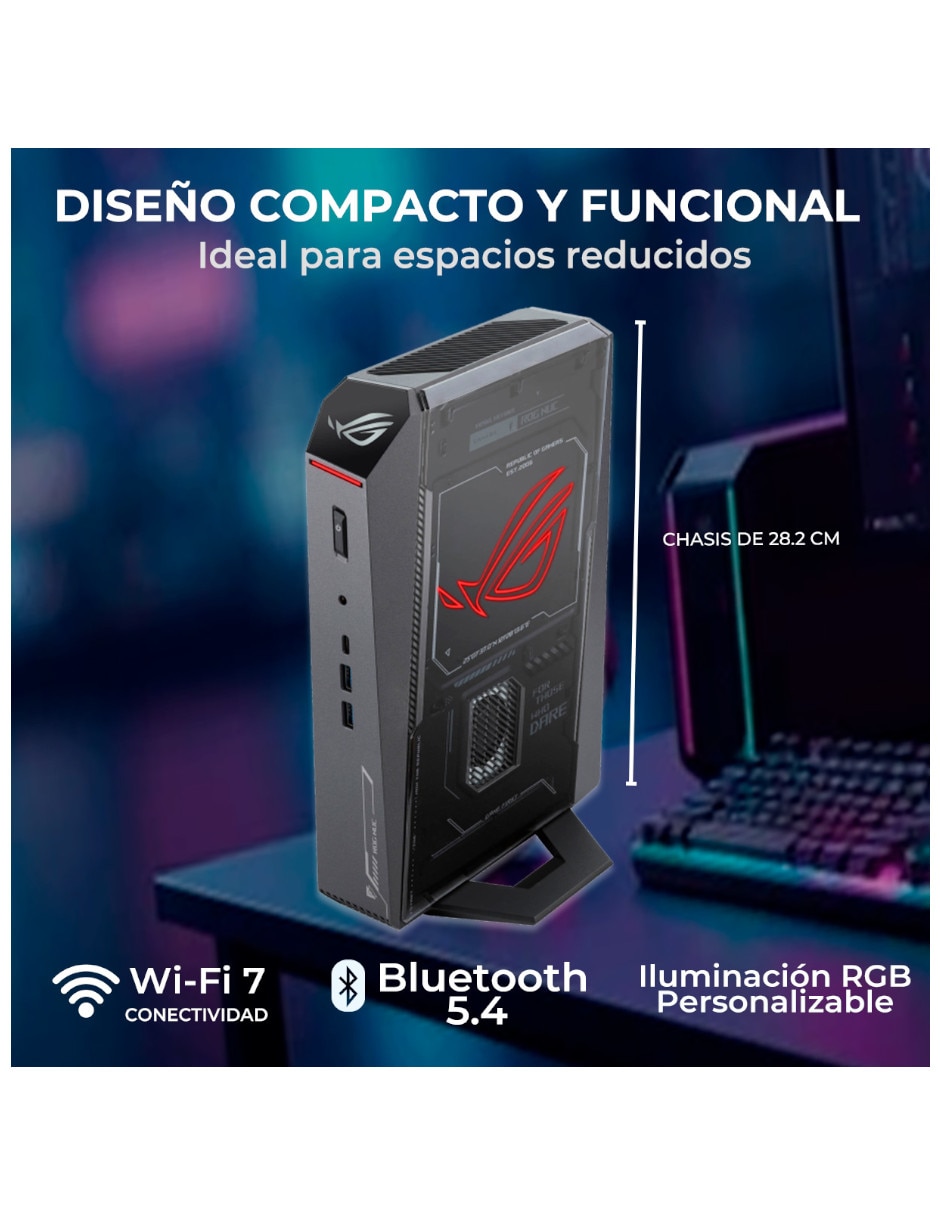 Mini PC Asus RNUC25R5080U9642T Intel Core Ultra 9 NVIDIA GeForce RTX 5080 64 GB RAM 2 TB SSD