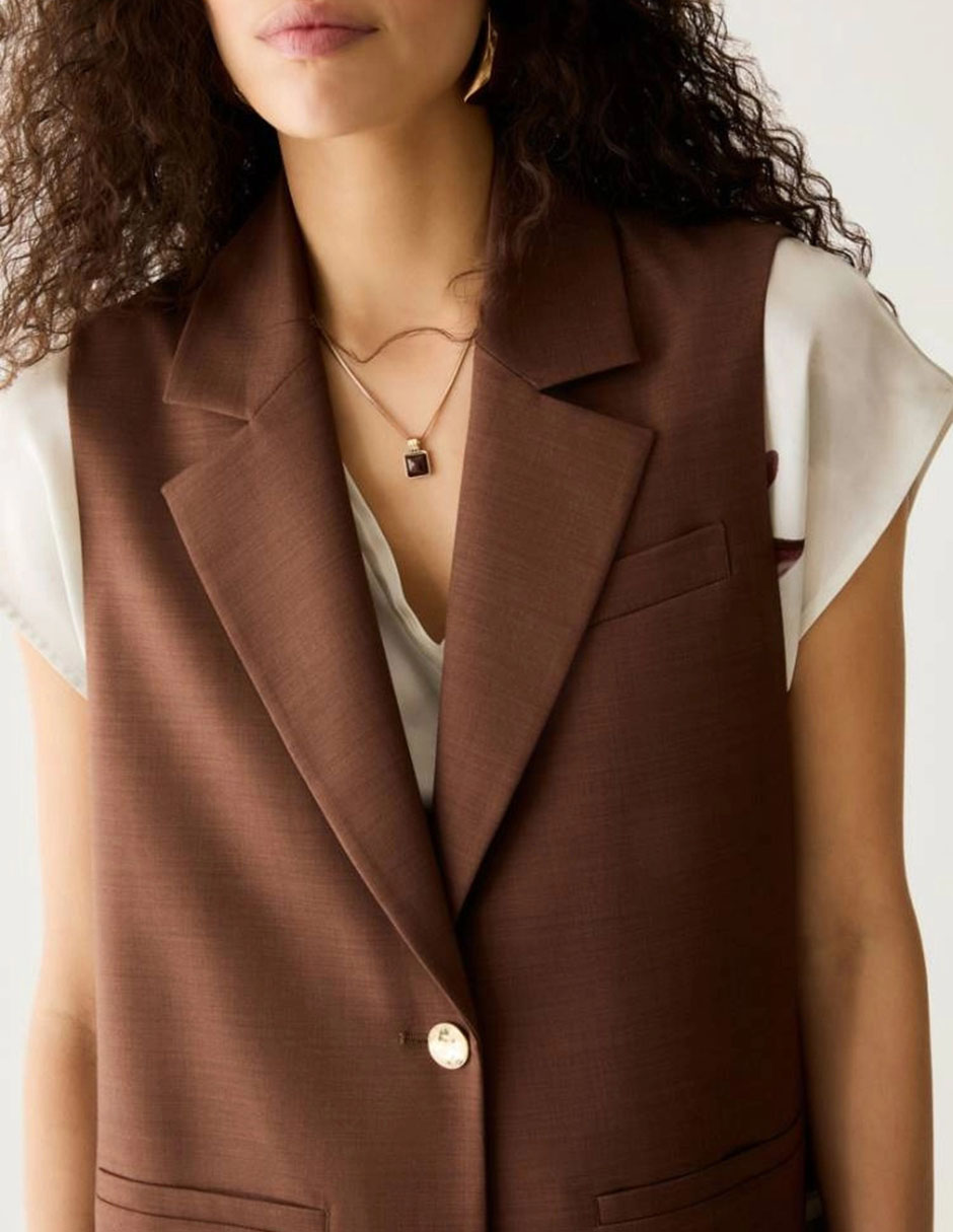 Chaleco de algodón para mujer 4