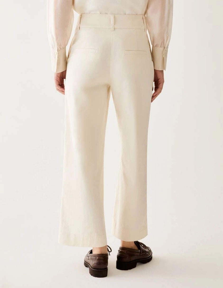 Pantalón coulotte wide leg para mujer 2