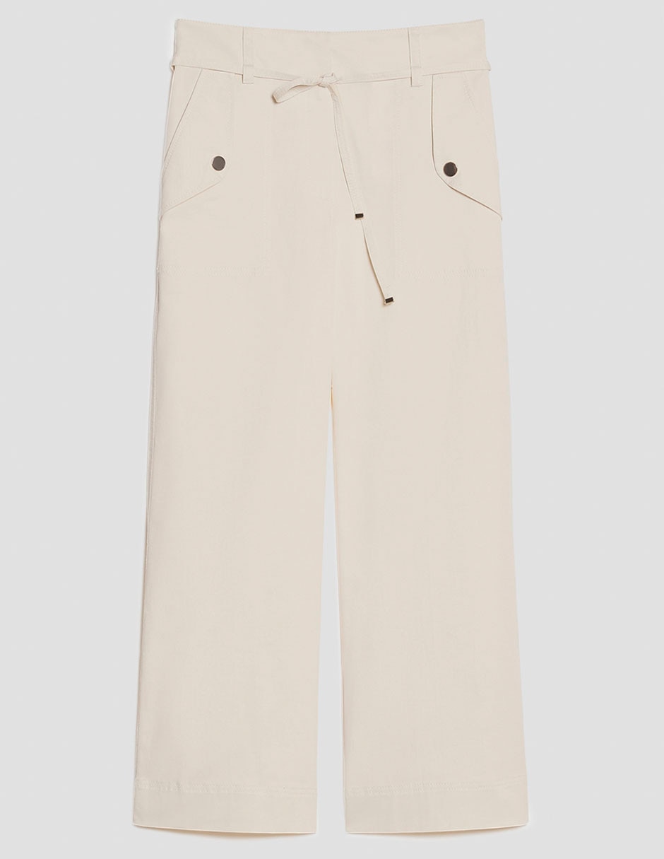 Pantalón coulotte wide leg para mujer 4