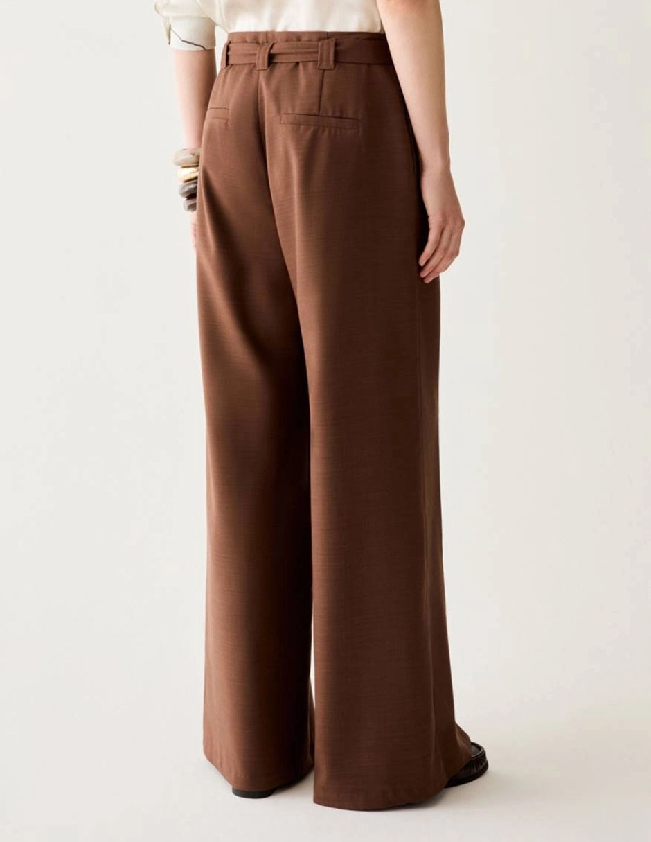 Pantalón relaxed wide leg para mujer 3