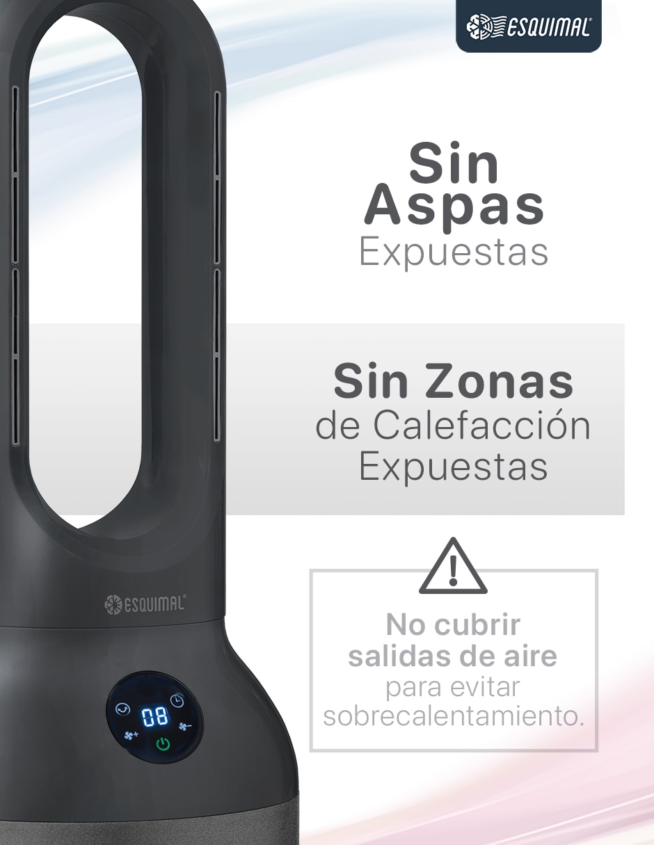 Ventilador 3 en 1 con control remoto 8 velocidades 5