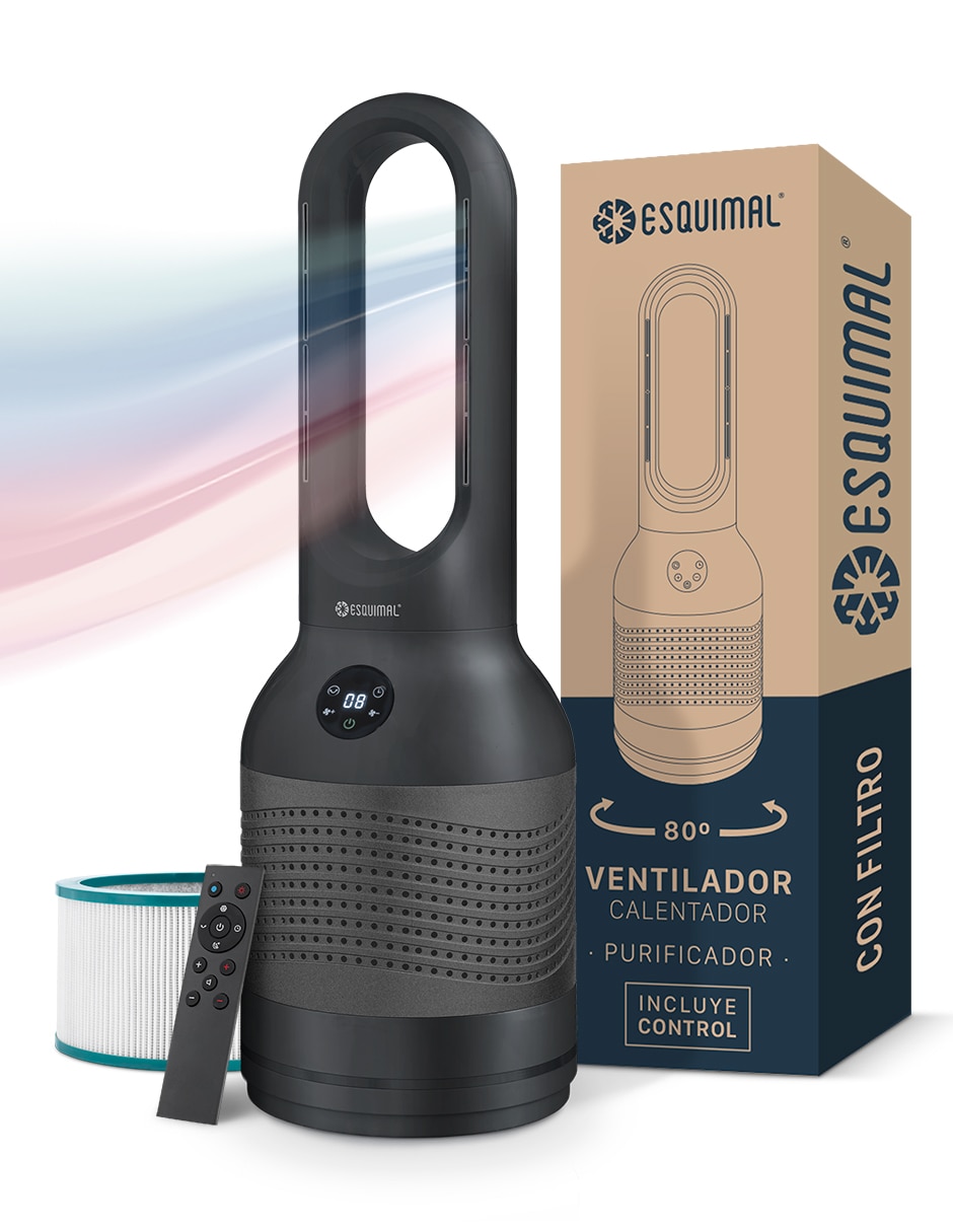 Ventilador 3 en 1 con control remoto 8 velocidades 1