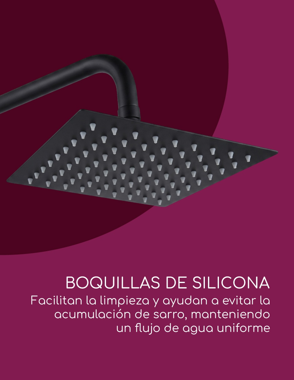 Regadera para baño Brucke