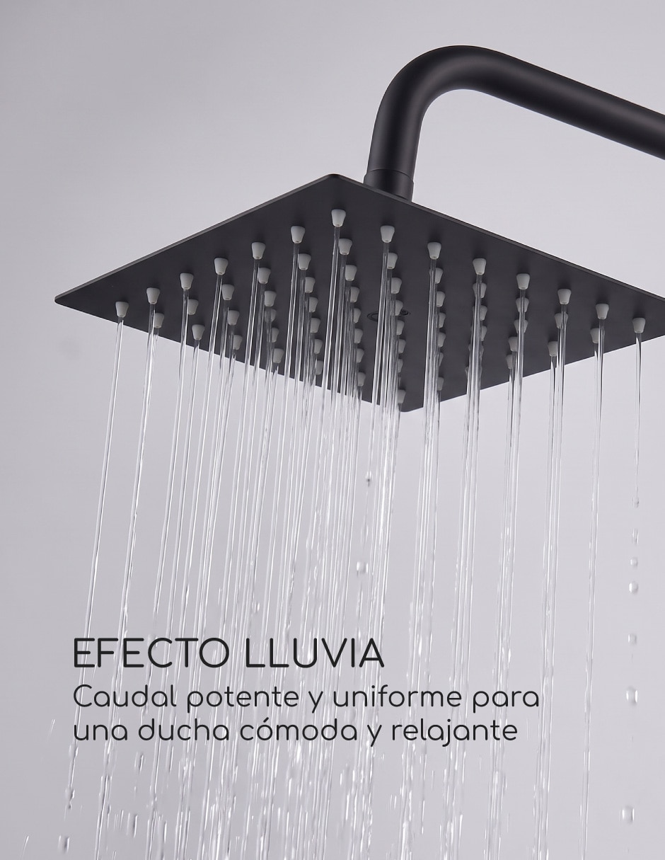 Regadera para baño Brucke