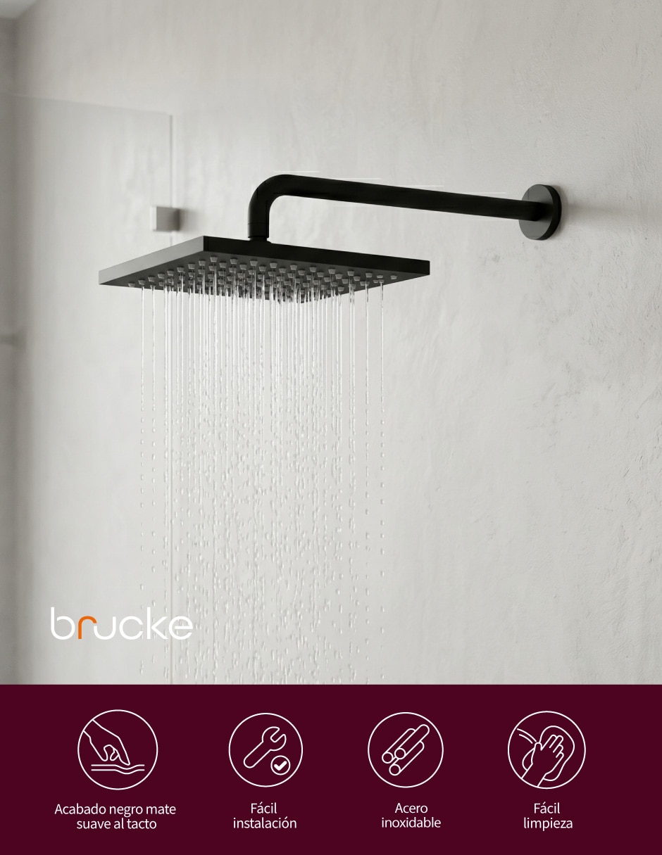 Regadera para baño Brucke
