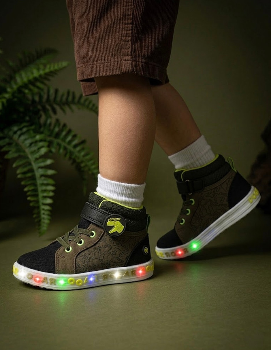 Tenis para Niño Fun Lights T-Rex 12