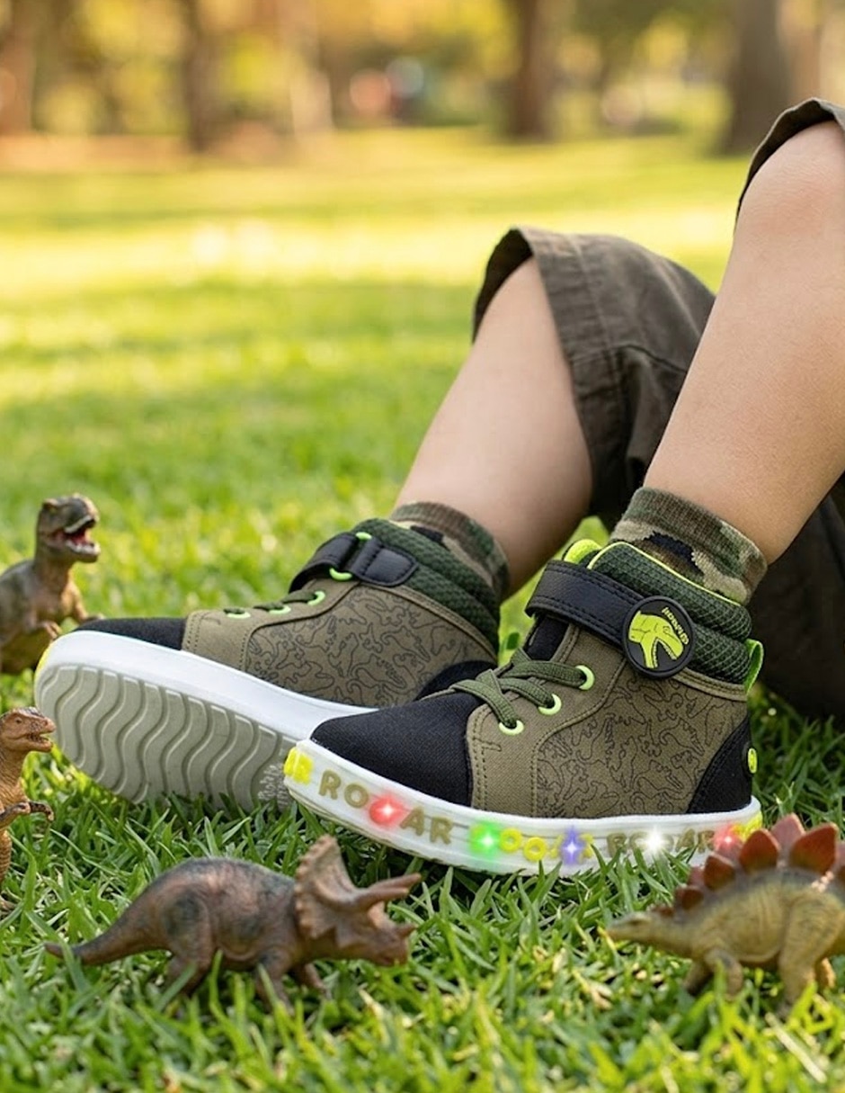 Tenis para Niño Fun Lights T-Rex 4