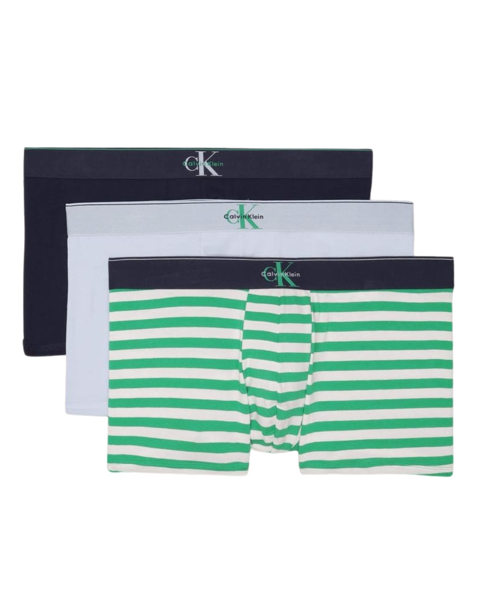 Set bóxer trunk Calvin Klein para hombre 3 piezas 1