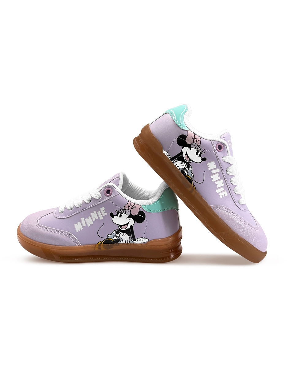Tenis Global brands para niña Minnie Mouse