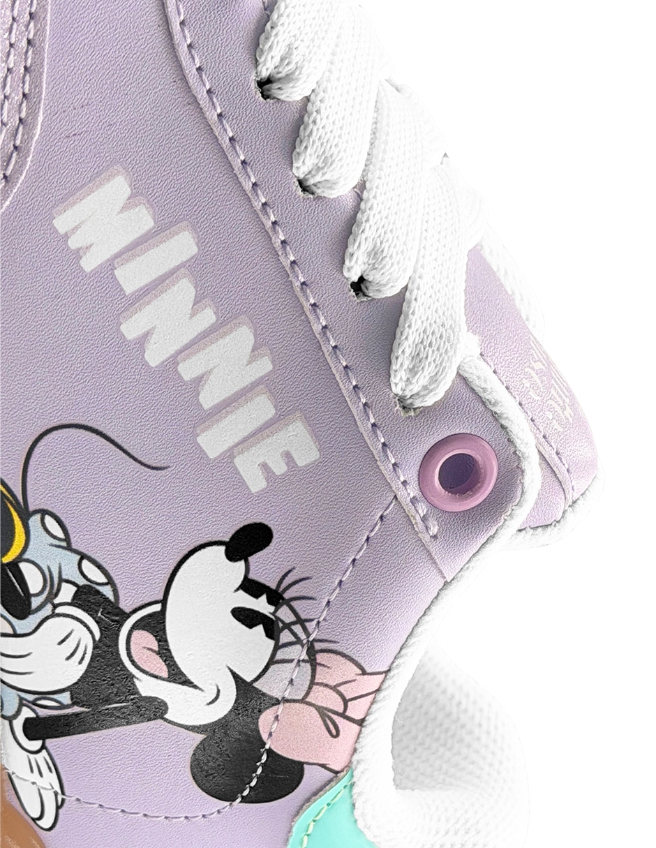 Tenis Global brands para niña Minnie Mouse