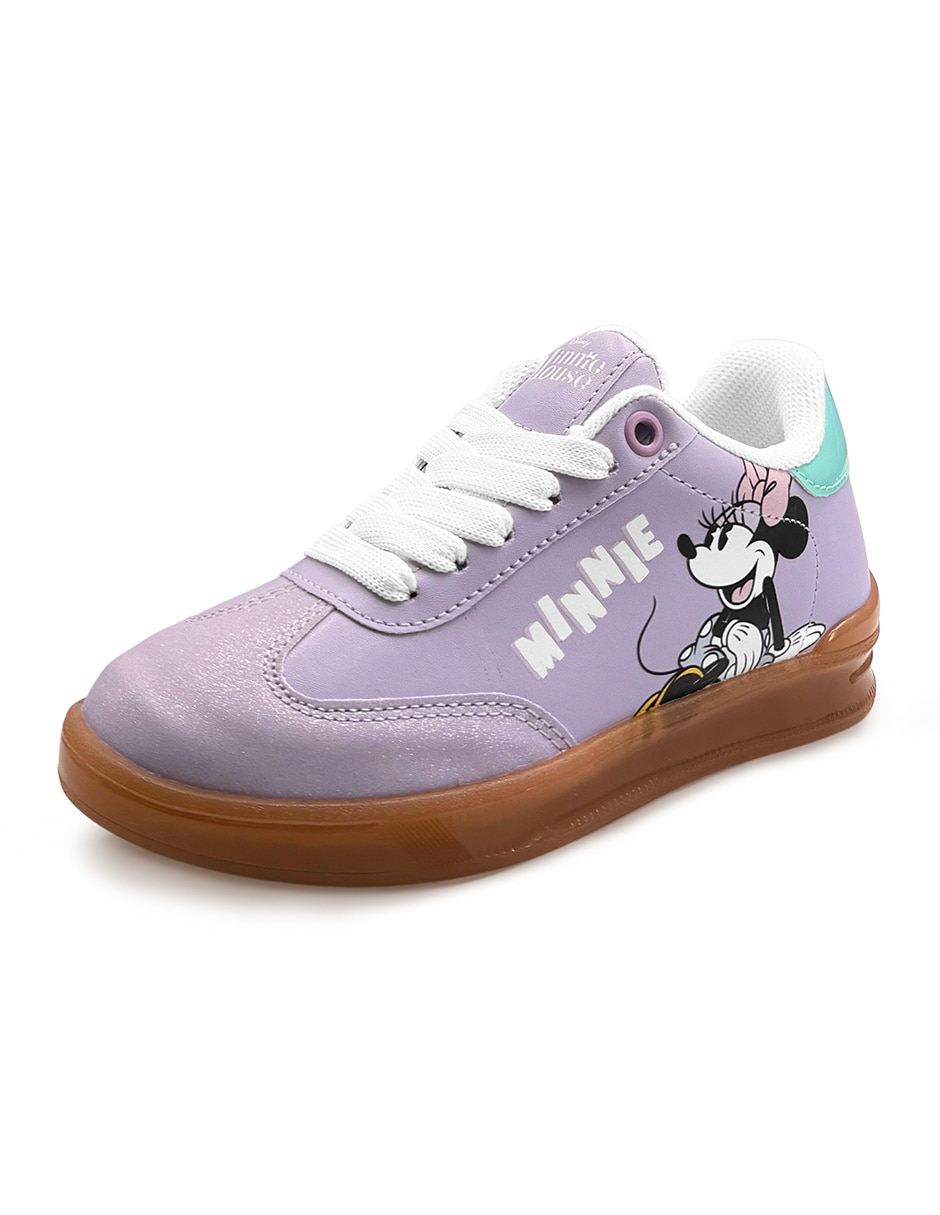 Tenis Global brands para niña Minnie Mouse