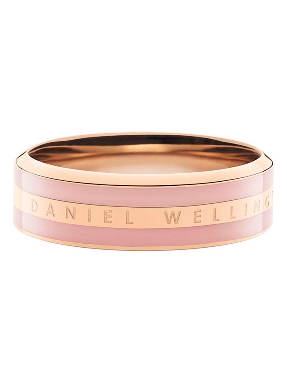 Anillo circular daniel wellington emalie de acero inoxidable