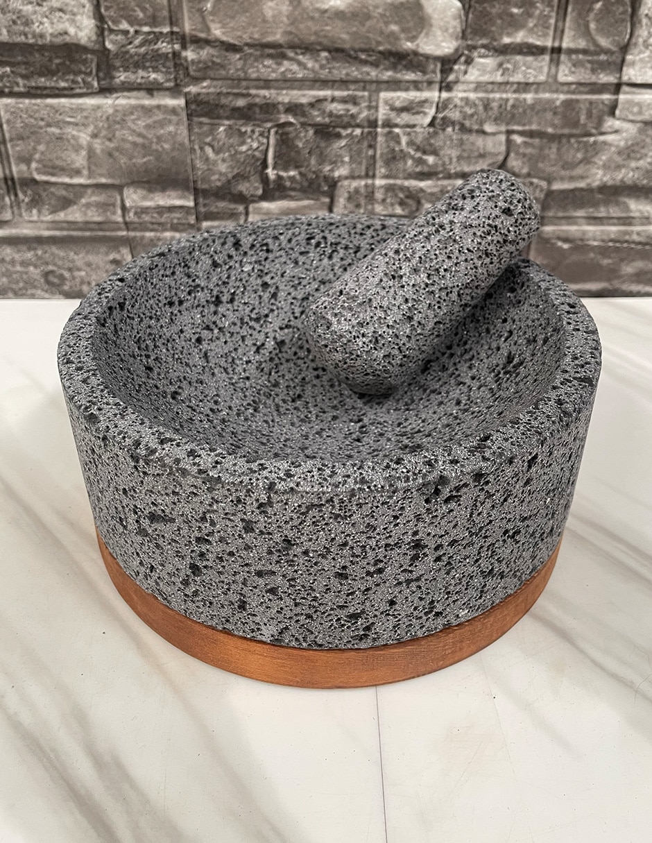 Molcajete Wood Planks Mx Calli