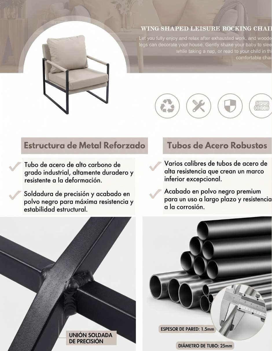 Sillón Varlea Grey Gomyhome