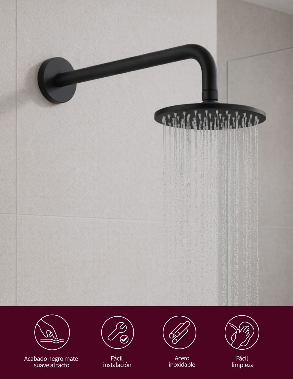Regadera para baño Brucke