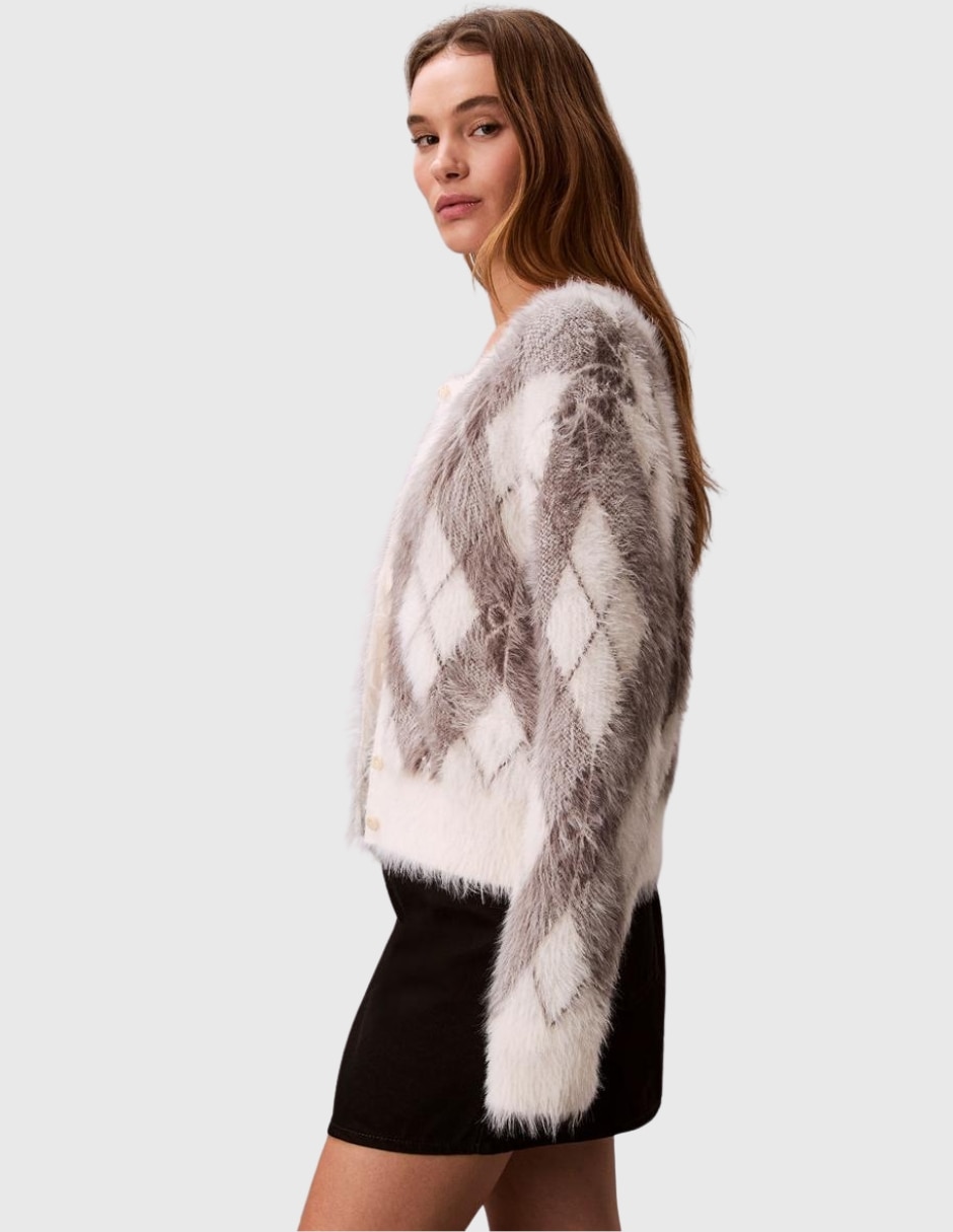 Suéter cuello redondo para mujer 5