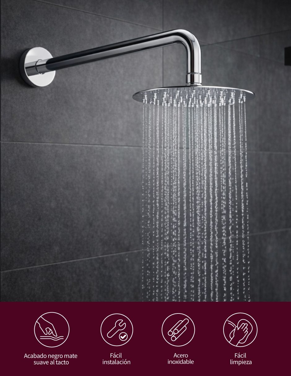 Regadera para baño Brucke