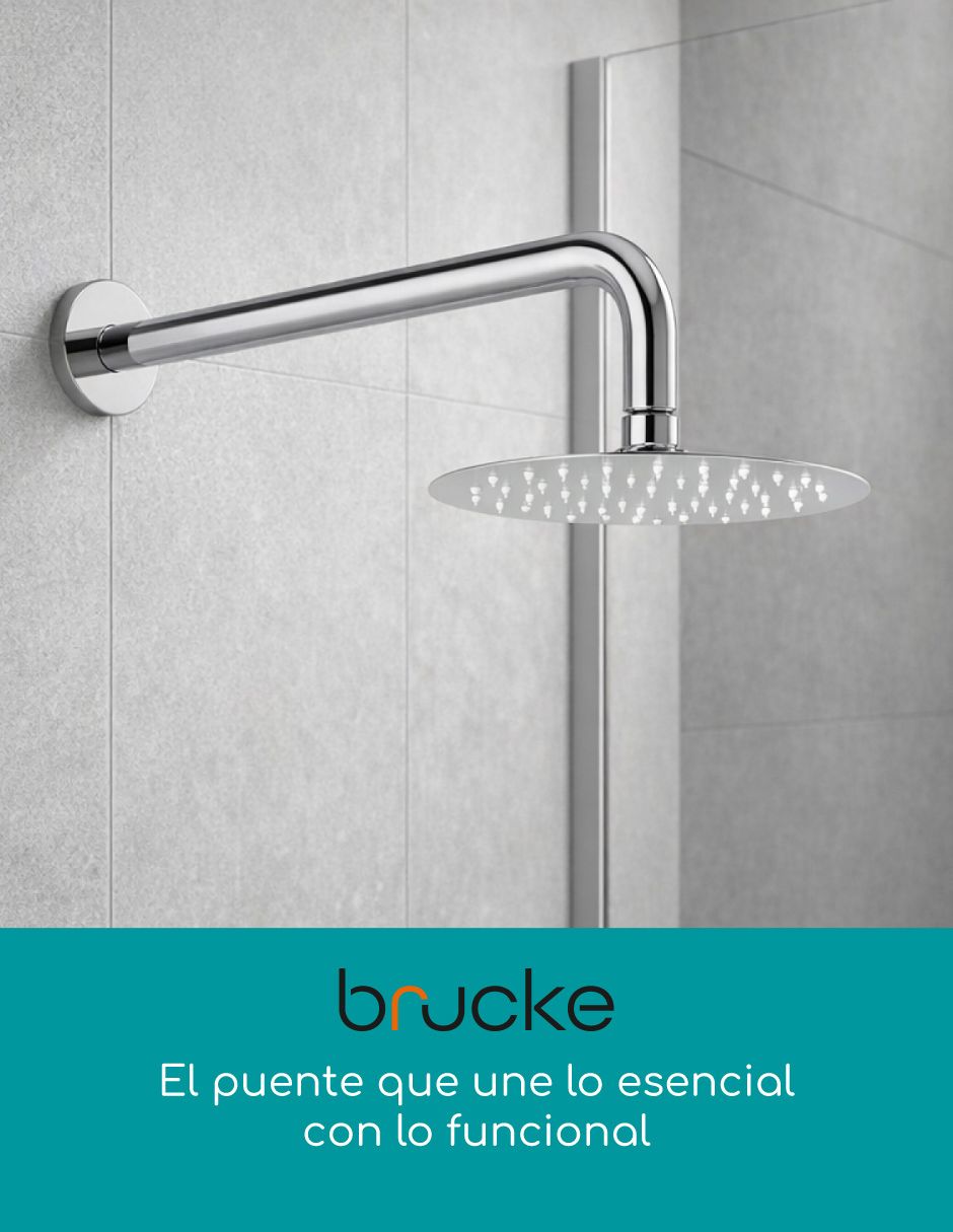 Regadera para baño Brucke