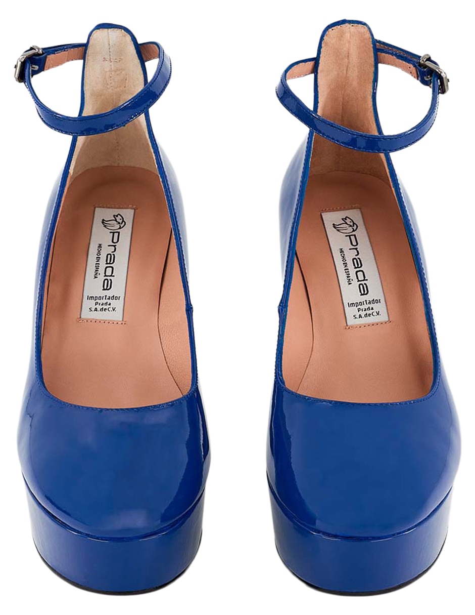 Zapatilla charol Prada