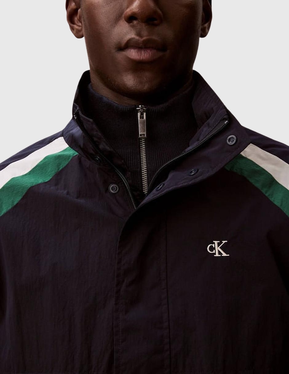 Chamarra casual Calvin Klein impermeable para hombre