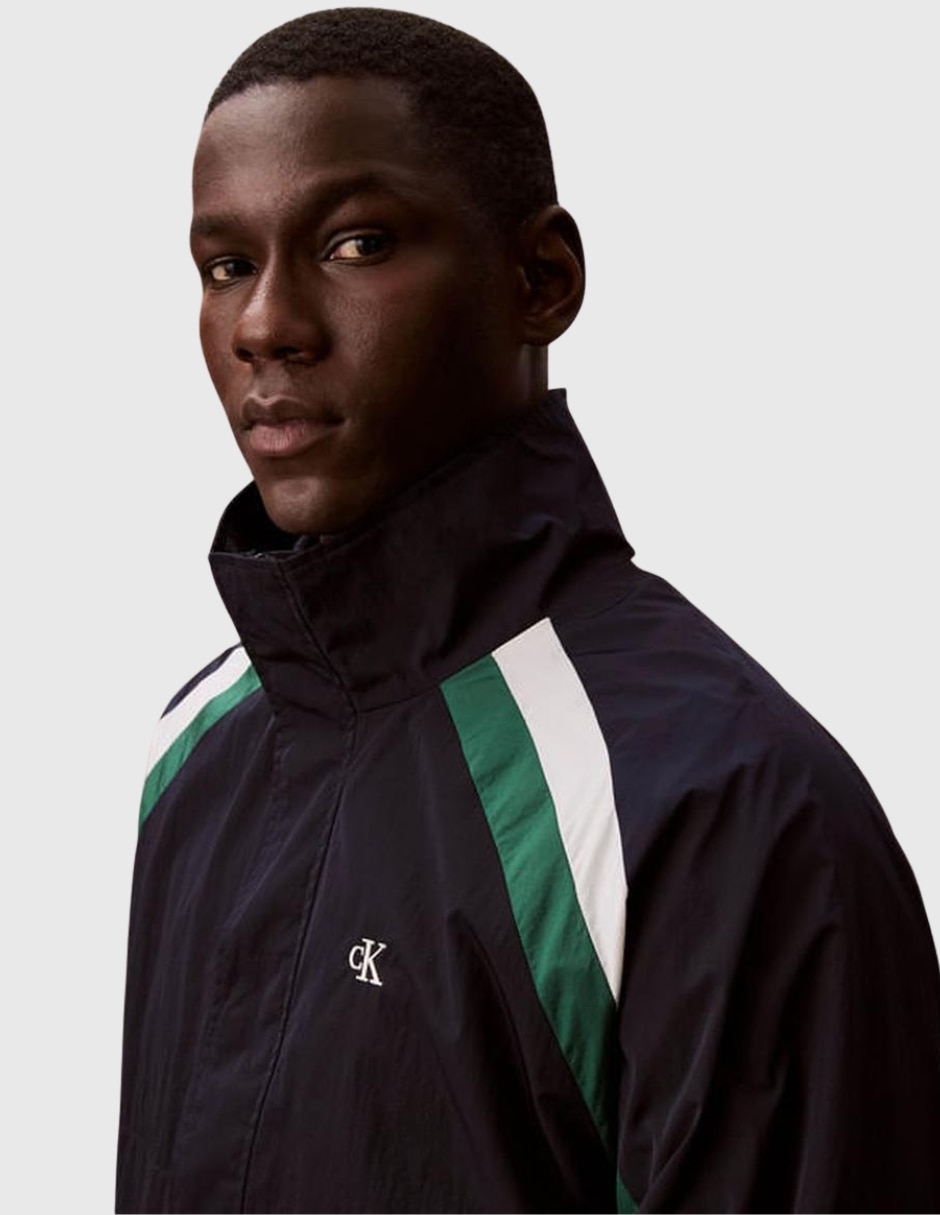 Chamarra casual Calvin Klein impermeable para hombre