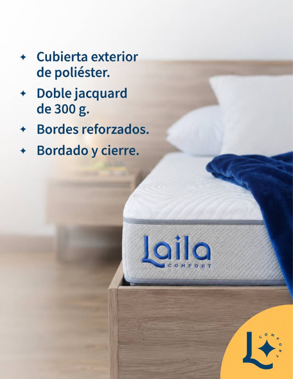 Colchón en caja Laila Comfort Ultra